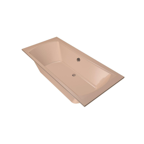 Xens Robijn baignoire à encastrer 190x90cm capacité 320l avec vidange bahama beige SW378367