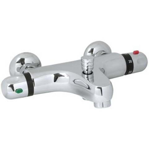 Plieger Verano robinet de baignoire thermostatique chrome 4333584