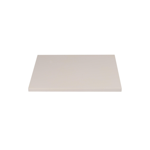 Saniclass Torino Plan vasque - 60.5x46x2.5cm - solid surface - blanc cassé SW1471861
