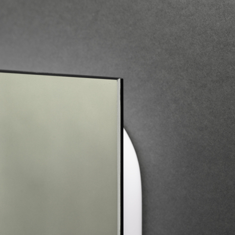 Adema Squared Badkamerspiegel - 100x70cm - indirecte LED verlichting - touch schakelaar - spiegelverwarming SW108326