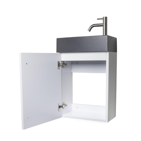Wiesbaden 304 Robinet de fontaine 1/2" acier inoxydable brossé SW95532