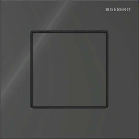 Geberit type 40 plaque de commande pour urinoir - pneumatique - carré - noir SW1237187