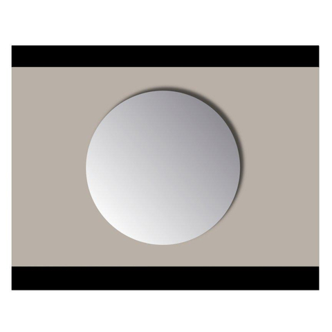 Sanicare Q-mirrors miroir – rond Ø 70 cm – sans cadre – Argent SW279013