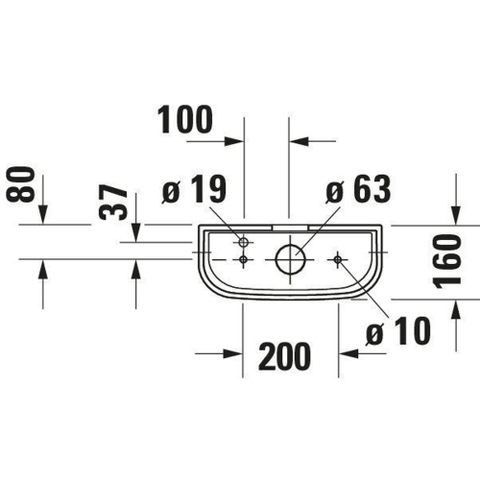 Duravit Happy D.2 Duoblokreservoir + binnenwerk - met onderaansluiting links 4.5/3L - dualflush - met wondergliss - wit SW54363
