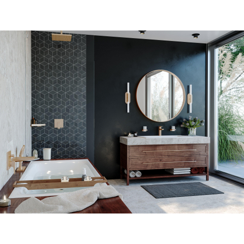 Hansgrohe Raindance Select E - select - handdouche 12cm - 3jet - geborsteld brons SW297598