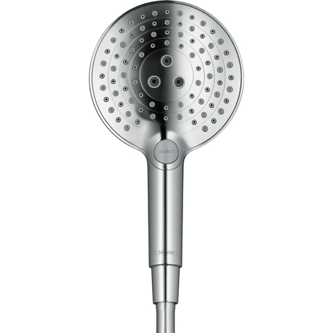 Hansgrohe Raindance Select S douchette 120 3jets powderrain chrome noir brossé SW541891