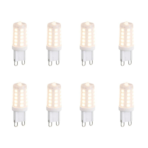 Luedd Lampe LED - set de 8 - G9 - 3W - 2700K - 250LM - dimmable SW1211335