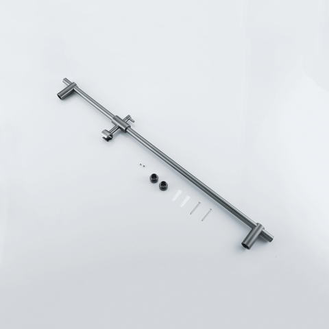Fortifura Calvi Glijstang - 90cm - glijstuk - PVD - geborsteld gunmetal (antraciet) SW767491