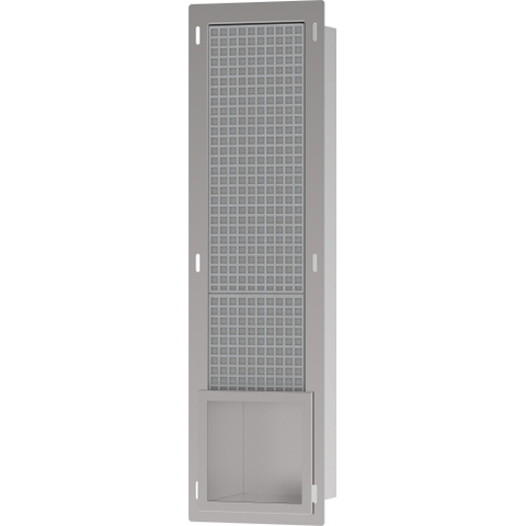 Hansgrohe XtraStoris Original Toiletrolhouder - voorraad 6 rollen - brushed stainless steel SW1590306
