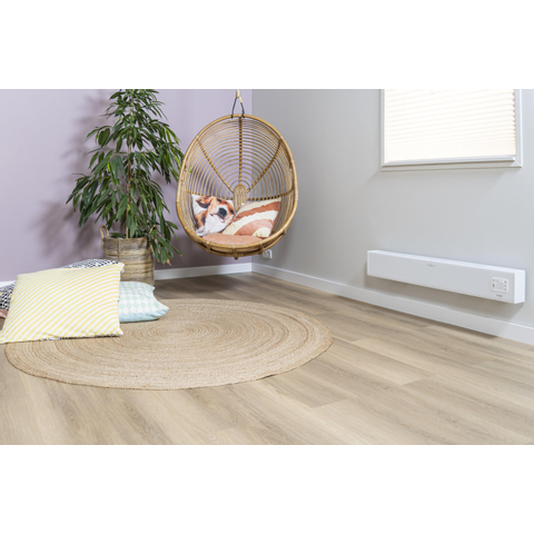 Eurom Alutherm baseboard 1000 WiFi Convectorkachel Laag 1000watt zwart TWEEDEKANS OUT14491