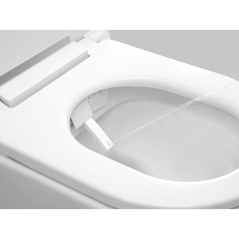 Clou Clever douche-wc – verwarmde zitting & föhn – 57 cm – glans wit SW1242493