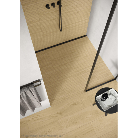 SAMPLE Terravito Flexaro Vloer- en wandtegel - 22,5x90cm - 8mm - gerectificeerd - (Bruin) SW1221416