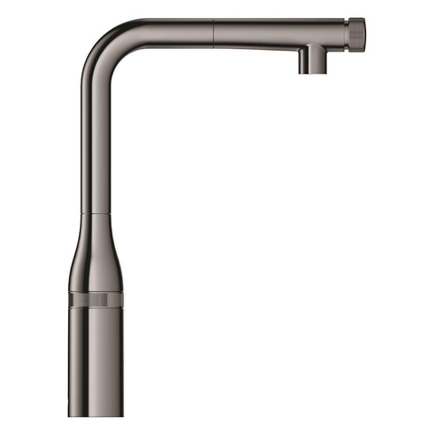 GROHE Essence Keukenkraan - hoog - draaibare/uittrekbare uitloop - hard graphite glans SW392220