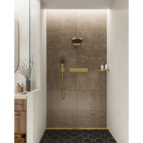 Hansgrohe RainFinity 130 - 3jet - handdouche - goud SW451578
