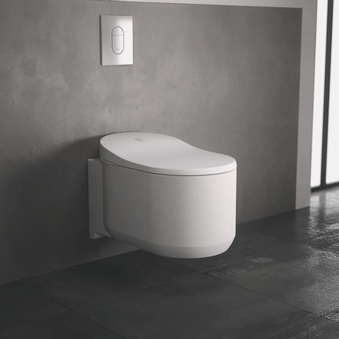 GROHE Sensia Arena WC lavant – pack avec bâti-support Rapid SLX – blanc brillant SW1017086