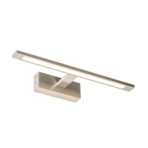 QAZQA Jerre applique murale - 41,5x13,5x5,5cm - LED incluse - IP44 - acier SW1187243
