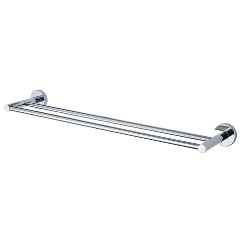 Haceka Kosmos Porte-serviettes - 85cm - double - chrome SW654020
