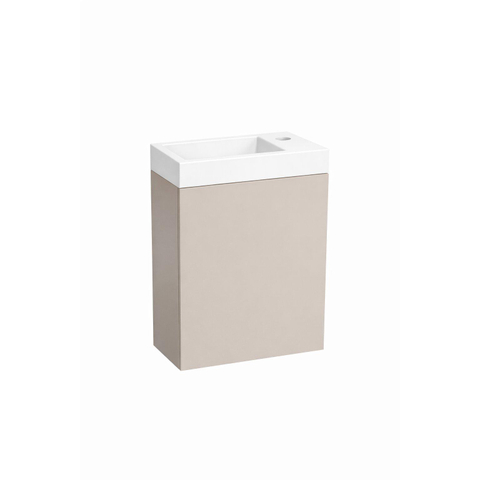 GO by Van Marcke Vikos fonteinset - 40cm - deur links - kraangat rechts - taupe SW1603305