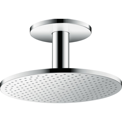 Hansgrohe Axor showersolutions Hoofddouche 300 - 1jet - met plafondaansluiting - 10cm - diameter 30cm - hoogglans chroom SW241734