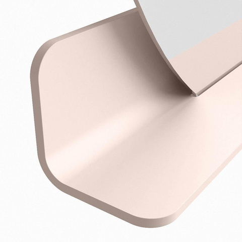 Mondiaz SPOT miroir – Ø 110 cm – avec tablette – Rosee (rose) SW1235596