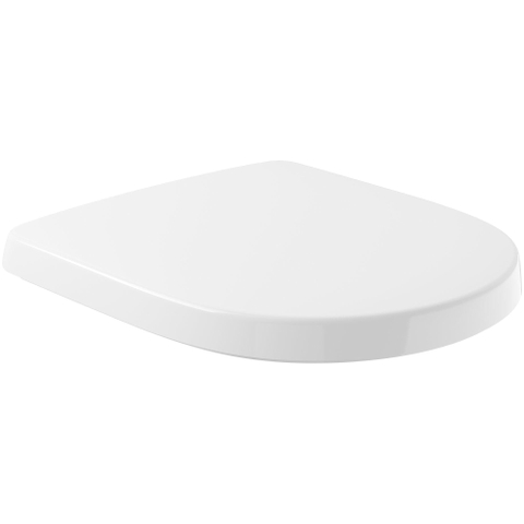 Villeroy & Boch O.novo closetzitting - met deksel - compact - White Alpine (glans wit) 0124180