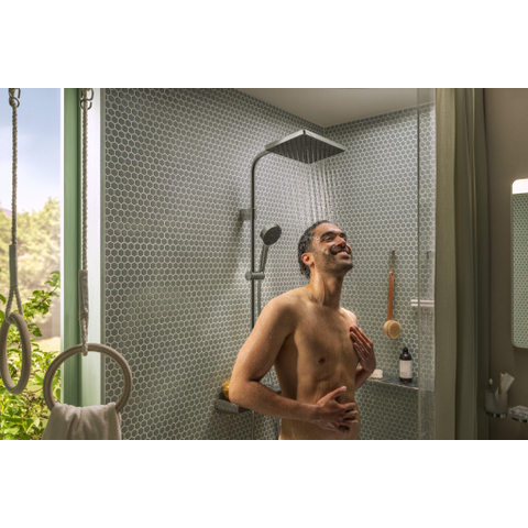 Hansgrohe Activera Q colonne de douche - 29cm - ecosmart+ - chromé SW1566655