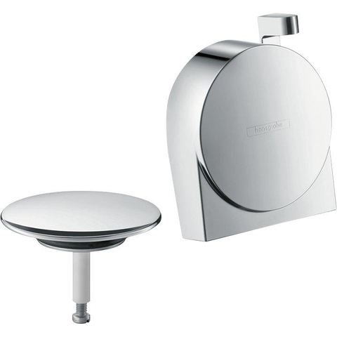 Hansgrohe Exafill S Afbouwdeel S - badvul- overloop- en afvoergarnituur - hoogglans chroom 0450284