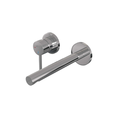 Brauer Chrome Edition Mitigeur de lavabo encastré - bec droit à droite - levier long et étroit - modèle A2 chrome SW715580