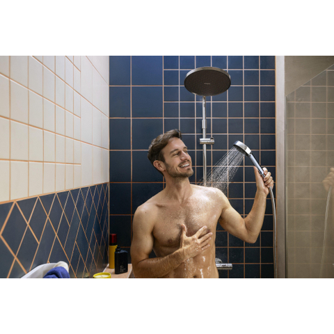 Hansgrohe Activera S - showerpipe - 240 - 1jet - ecosmart+ - met Ecostat Fine Varia - hoogglans chroom SW1388135