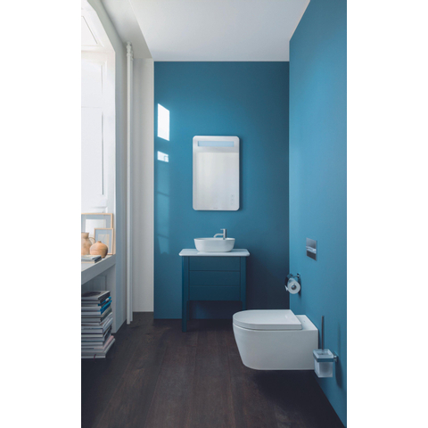 Duravit ME by Starck Siège WC avec abattant quickrelease blanc 0293434