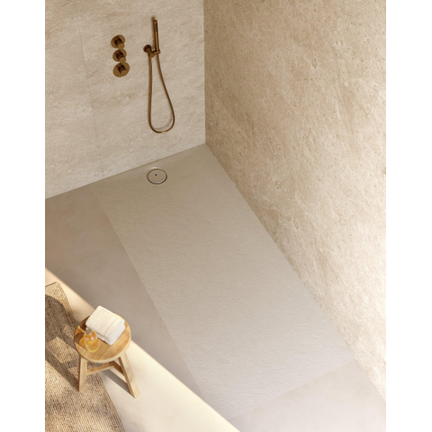 Riho Nuvia Receveur de douche - 180x90cm - antibactérien - purite - gris galet SW1585147