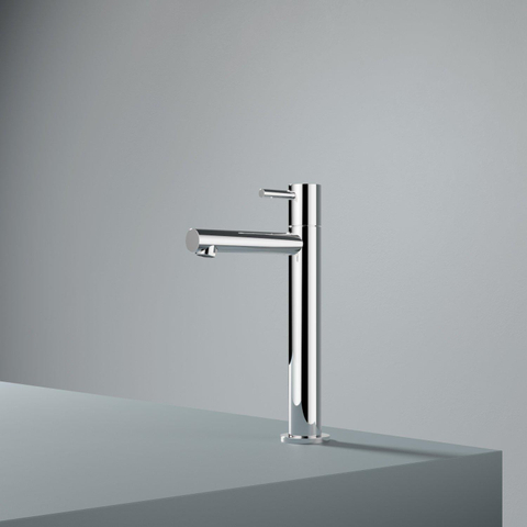 Hotbath Buddy Fonteinkraan - uitloop - 11cm - opbouw - hoog model - hoogglans chroom SW11851