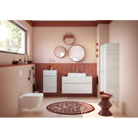 Villeroy & Boch venticello closetzitting - met deksel - met softclose en quick release RVS/wit - quickrelease - White Alpine (glans wit) SW106577