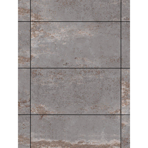 Terravito Copuro carreau mural et de sol - 60x60cm - 10mm - Carré - rectifié - aspect béton - blanc mat SW656901