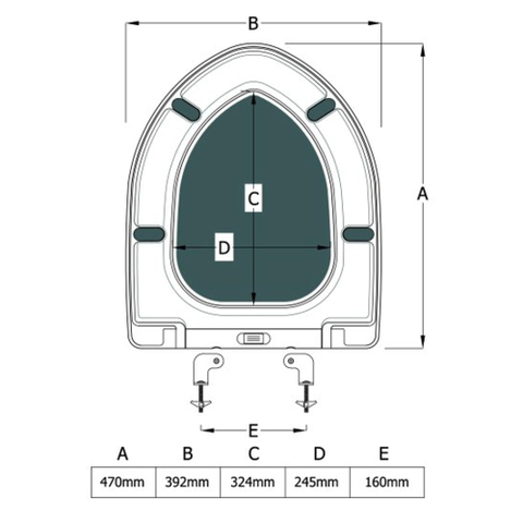 Nemo Spring Memphis Toiletzitting met softclose wit SW290208