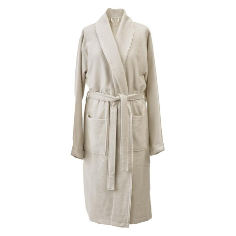 Aquanova Brooklyn - Badjas - GOTS COTTON - L - desert SW1419529