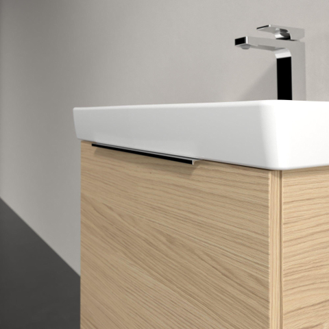 Villeroy & Boch Architectura Wastafelonderkast - 42x55cm - 1 lade - Nordic Oak (hout) SW1162164