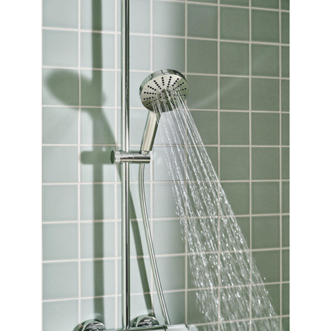 GROHE Vitalio Joy+ doucheset - 28cm - rond - thermostatisch - SmartControl - chroom SW1590098