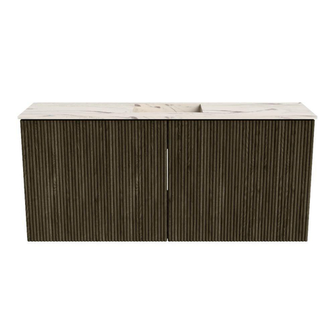 Mondiaz JOYA-DLUX 90cm toiletmeubel - kleur Shadow - Wastafel FAYE positie Midden 1 kraangat kleur Nata. SW1424978