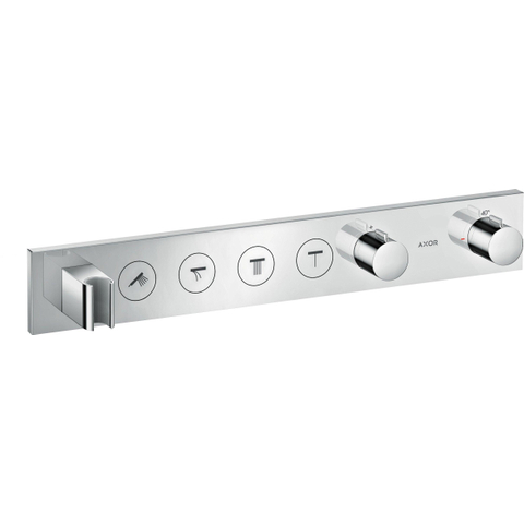 AXOR ShowerControl Partie apparente pour élément encastré module de thermostat pour 4 fonctions 59,8x90cm chrome SW157078