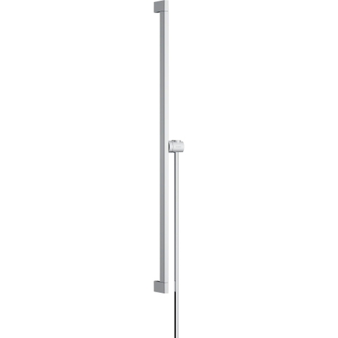Hansgrohe Unica Glijstang E Puro - 90cm easy slide en isiflex - doucheslang - 160cm - hoogglans chroom SW918523