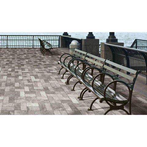 ÉCHANTILLON Ceralto Boulder Slate Carrelage sol et mur 10x20cm 10.5mm R10 grès cérame Wall Street SW912110