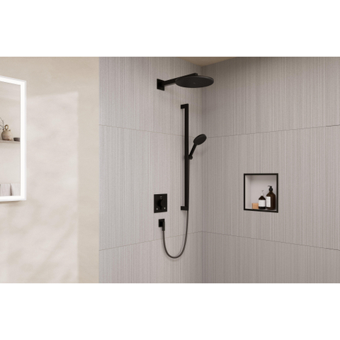 Hansgrohe Raindance Alive S 300 1j Ecostat Comfort E inbouw thrm s Brushed Black Chrome SW1566574