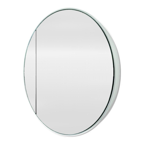 Xenz Saturnus Xenz Saturnus armoire de toilette ronde 100 blanc SW1410971