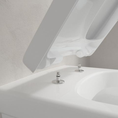 Villeroy & Boch Architectura Omnia Architectura wandcloset - diepspoel DirectFlush hoekig - 37x53cm - White Alpine (glans wit) 1025077