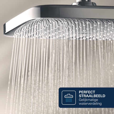 GROHE Vitalio Joy 260 regendoucheset - thermostaat - chroom SW1601494