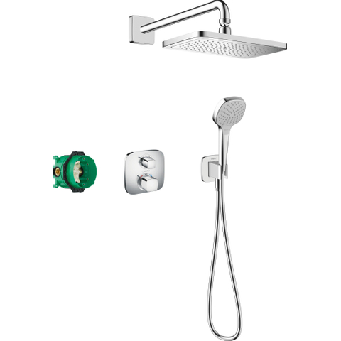 Hansgrohe Croma doucheset - 28cm - thermostatisch - chroom SW651091