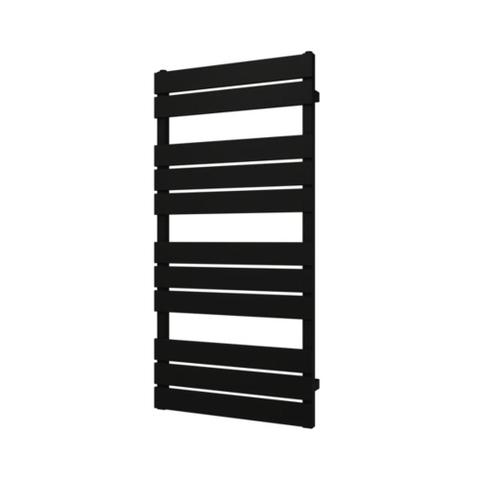 Plieger Genua radiateur design horizontal 1120x550mm 558W noir mat SW224522
