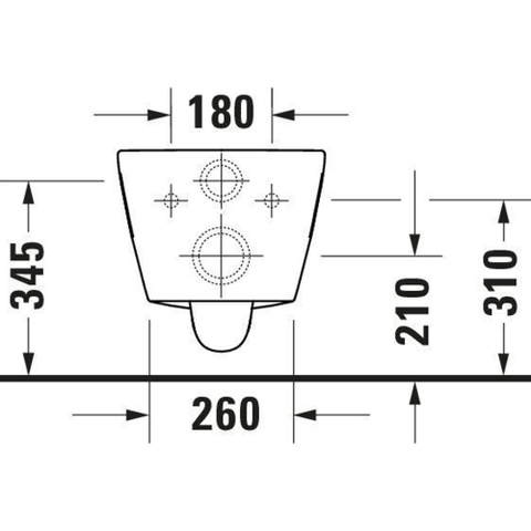 Duravit D-neo Wandcloset - diepspoel - rimless - 37x54x40cm - glans wit SW640550