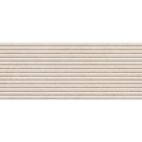 ÉCHANTILLON Terravito Melora carreau mural - 30x75cm - rectifié - Aspect béton - Sand décor mat (beige) SW1130589
